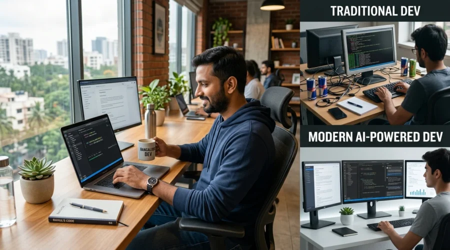 Full stack web developer salary vs AI freelancer India 2026 career path