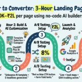 no-code AI landing page builder freelance designer income India 2026